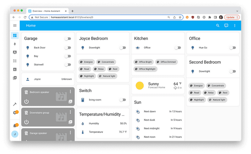 Powering home automation with WebSocket APIs